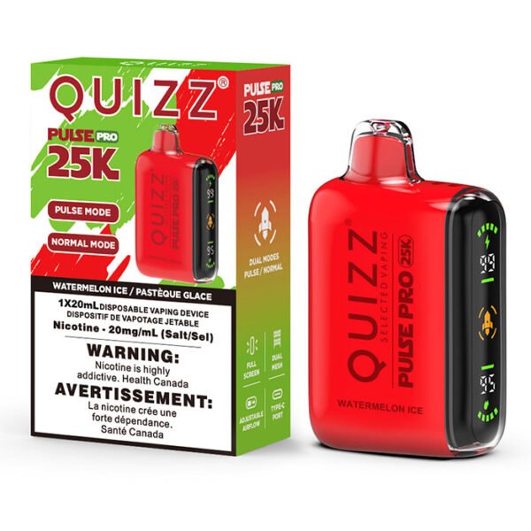 Quizz Pulse Pro 25000 Puffs Watermelon ice (20 ml)